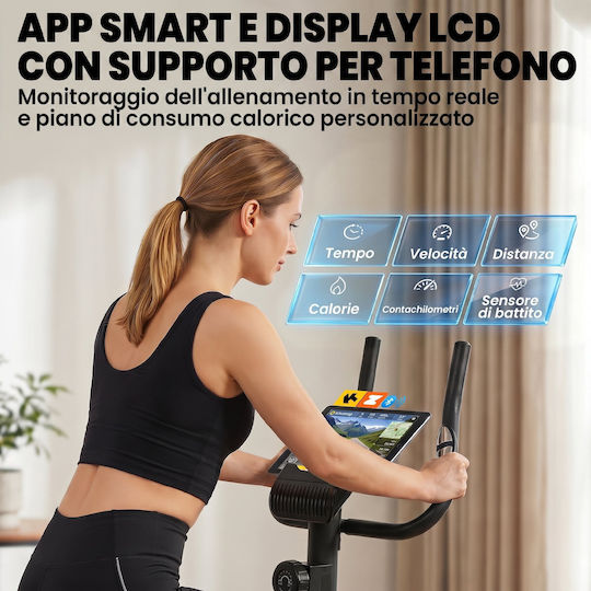 Sportnow Heimtrainer Sitzend Magnetisch