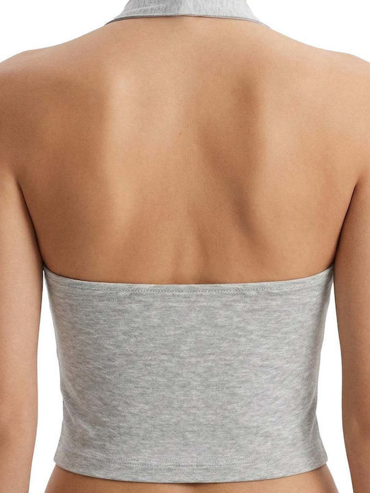 Sleeveless Grey Women's Undershirt