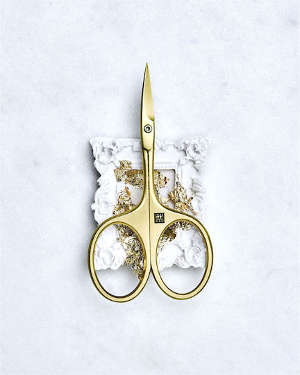 Cuticle Scissors Stainless Steel 90 Mm Gold Zwilling Premium