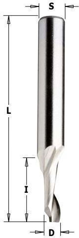 Cmt HSS Копачка За Алуминий 4 X 60mm 188.040.51