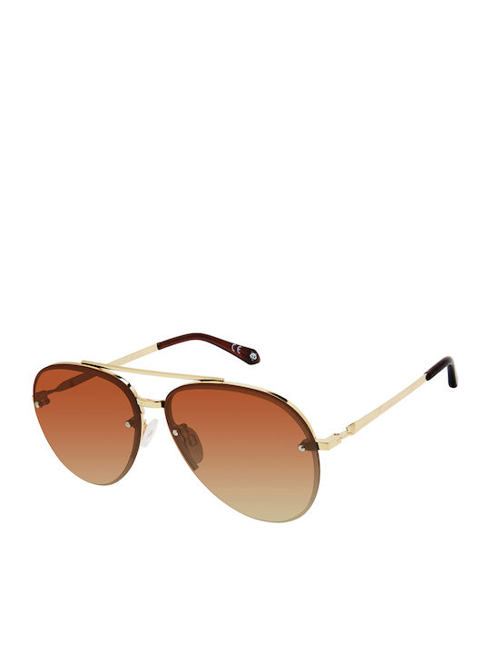 Prive Revaux Gold Sunglasses with Frame Prive Revaux Gold Sunglasses with Frame