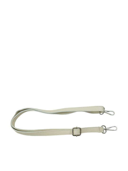 Leather Women's Crossbody Bag Beige / Ecru