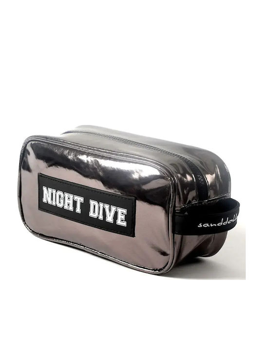 Дамски Козметичен Несесер Sanddollar Night Dive 504-4-2 B17830 Водоустойчив PVC XL 24.5 X 11.5 см Металически Тъмнокафяв Дамски Козметичен Несесер Sanddollar Night Dive 504-4-2 B17830 Водоустойчив PVC XL 24.5 X 11.5 см Металически Тъмнокафяв