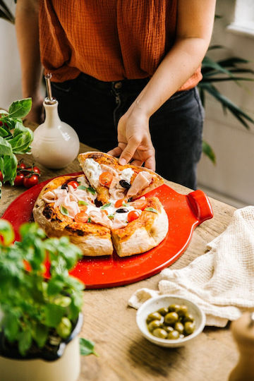 Emile Henry Backblech Pizza Keramik
