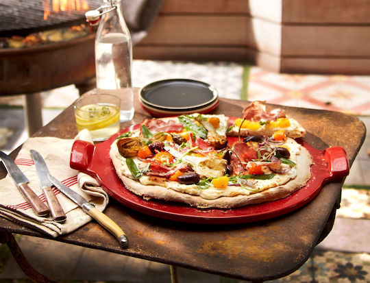 Emile Henry Backblech Pizza Keramik