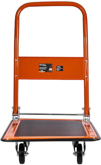 Kraft & Dele Transport-Wagen Folding for Load Weight up to 150kg in Gelb Color