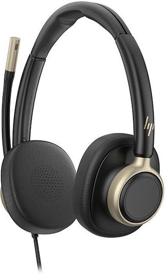 HP Mission 825 On Ear Căști multimedia cu microfon și conexiune USB-C