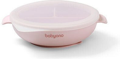 Babyono Children's Silicone Food Plate Blue