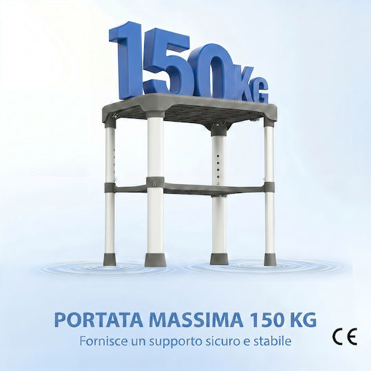 HomCom Κάθισμα Μπάνιου 712-074V00GY