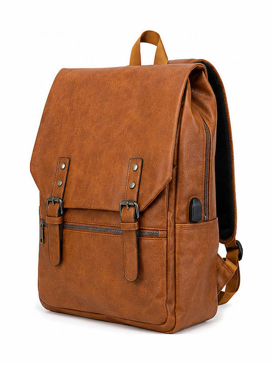 Mezzo Uomo Backpack Tabac Brown