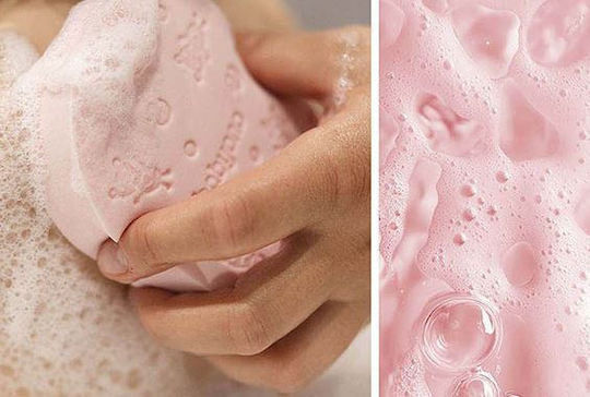 Babyono Бебешка гъба за баня Розова
