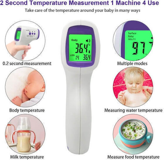 Ssa Electronic Hg01 Infrared Forehead Thermometer