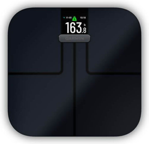 Garmin Index S2 Smart Smart Badezimmerwaage Schwarze