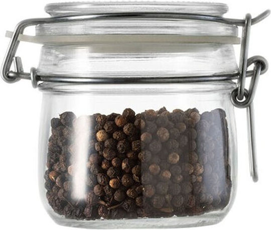 Borgonovo Glass Jar with Lid Normal 200ml