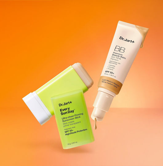 Dr. Jart+ Premium Beauty BB Light Medium Face Day Balm with SPF50 for Moisturizing and Brightening with Niacinamide 40ml