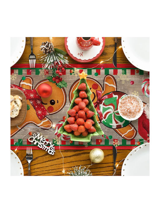 Artoid Mode Față De Masă Runner Maro 180x40cm