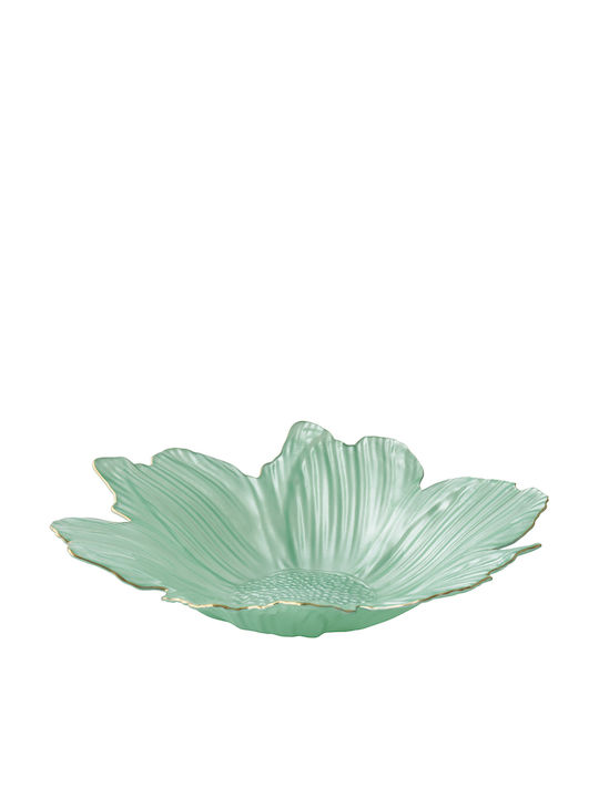 Easylife Spring Glass Bol Decorativ Din Sticlă Alb 30x30cm