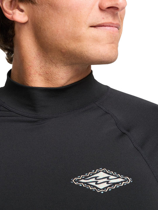 Billabong Men's Short Sleeve Sun Protection Shirt Black