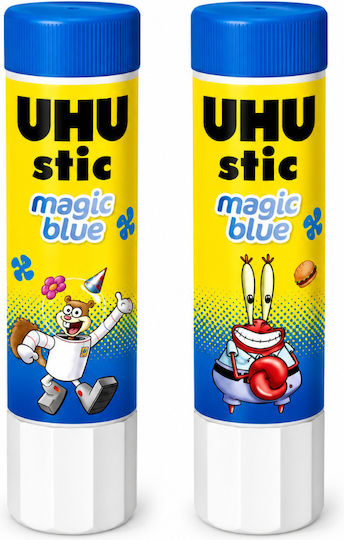 UHU Stick Glue for Crafts 8.2gr No Solvents Blue