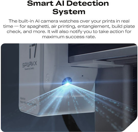 Creality3D SparkX I7 Самостоятелен 3D Принтер с USB / Wi-Fi Свързаност