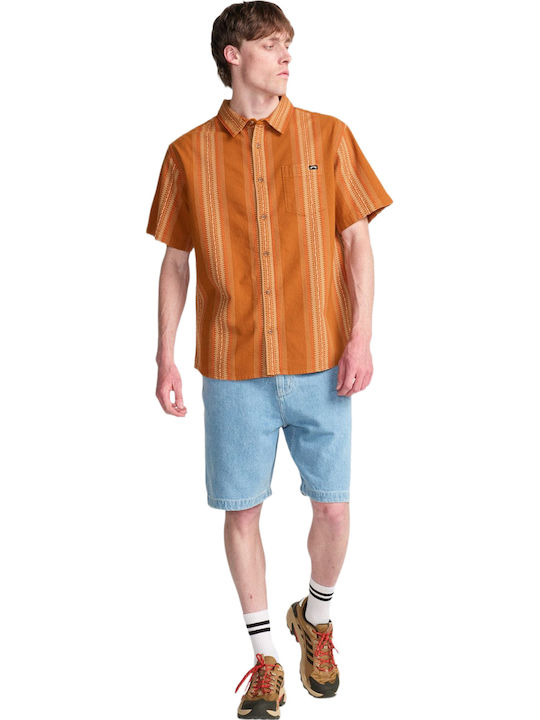 Sundays Short Sleeve Shirt Spice Gold
