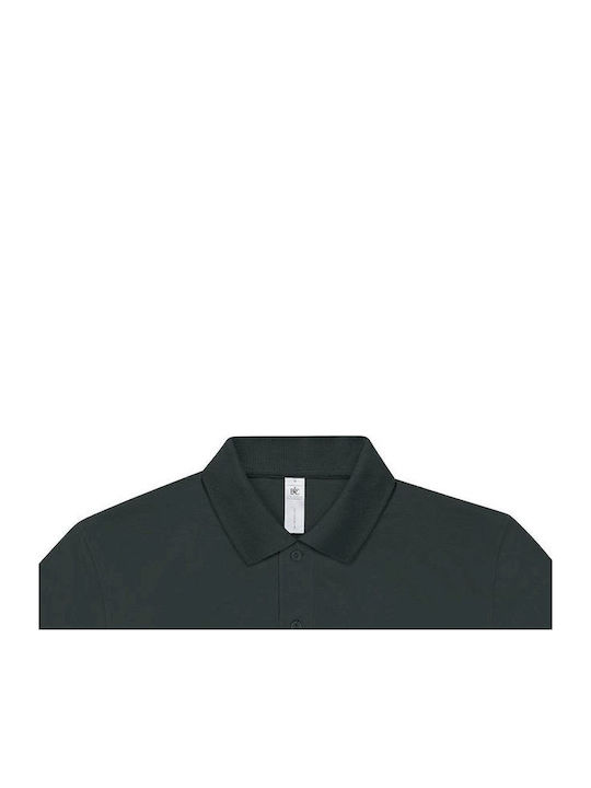 B&C Dark Men's Promotional Long Sleeve Blouse Dark Forest