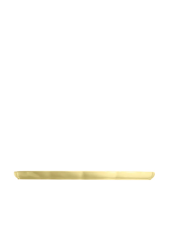 Emile Henry Madeleine Servierplatte Keramik Beigefarbene mit Durchmesser 31cm