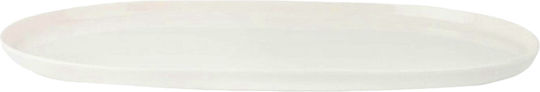 Porland Alumilte Chopin Serving Platter Oval Made of Porcelain White 32x20.5cm