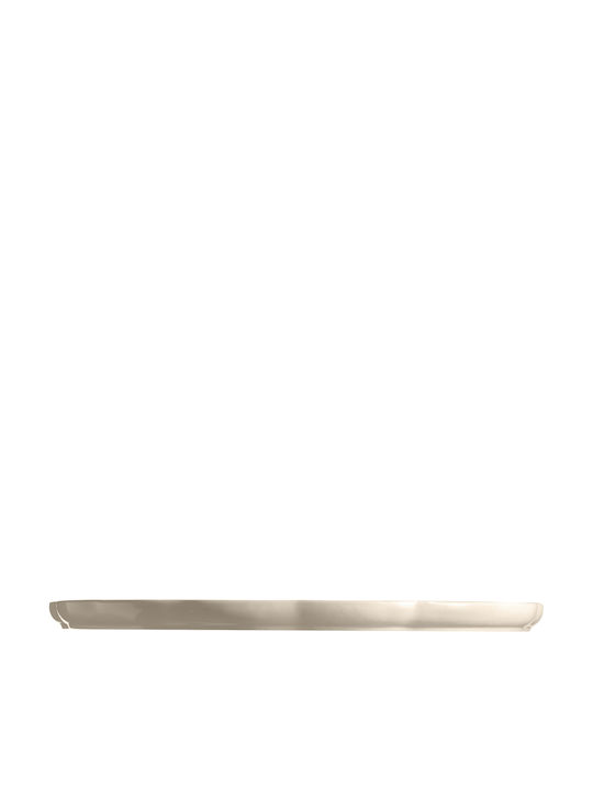 Emile Henry Madeleine Servierplatte Keramik Weiße mit Durchmesser 31cm
