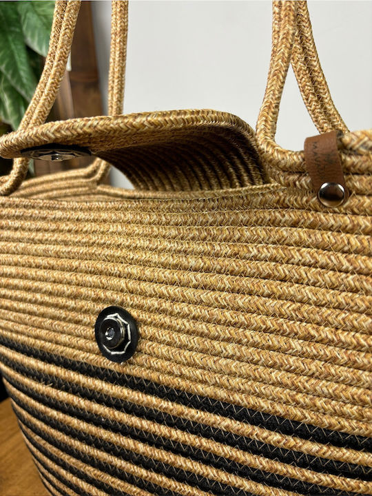 Enpapa Ψάθινη Τasche Strandtaschen Mehrfarbige