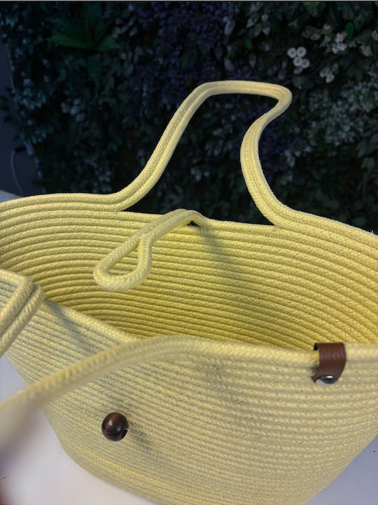Wicker Multicolour Beach Bag