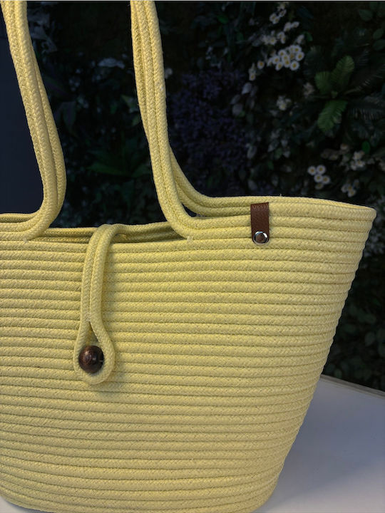 Wicker Multicolour Beach Bag