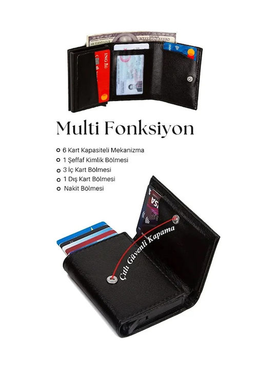 Мъжки Портфейл Черен