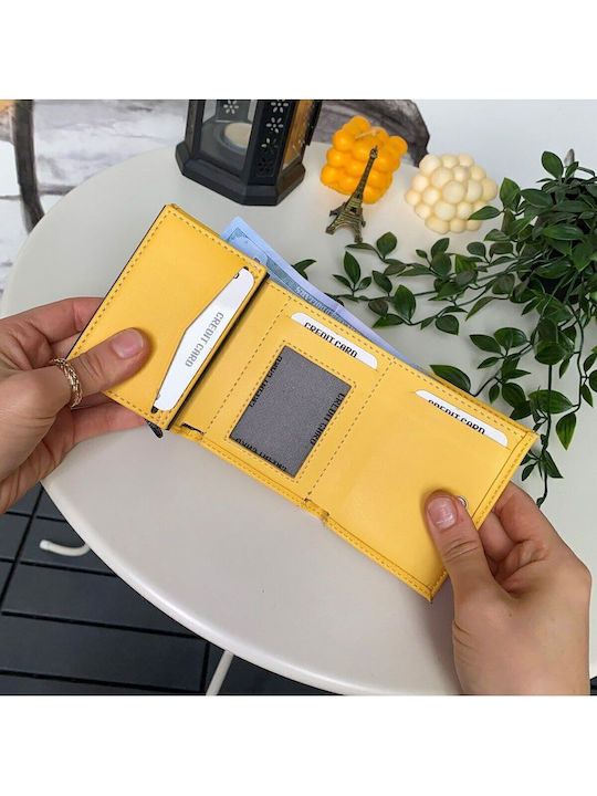 Мъжки Портфейл с RFID Жълт Мъжки Портфейл с RFID Жълт