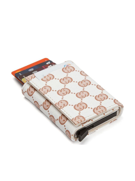 Мъжки Портфейл с RFID Бял