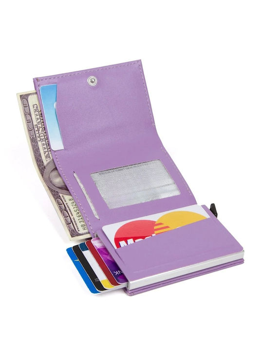 Enpapa Herrenbrieftasche Set mit RFID Lila Enpapa Herrenbrieftasche Set mit RFID Lila
