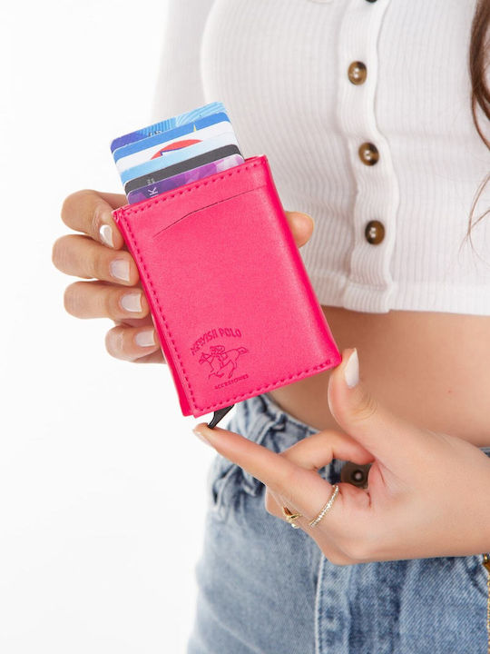 Enpapa Herrenbrieftasche Set mit RFID Rosa