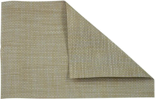 Tischsets Stoff Beiges 45x30cm 4 Stück Tischsets Stoff Beiges 45x30cm 4 Stück