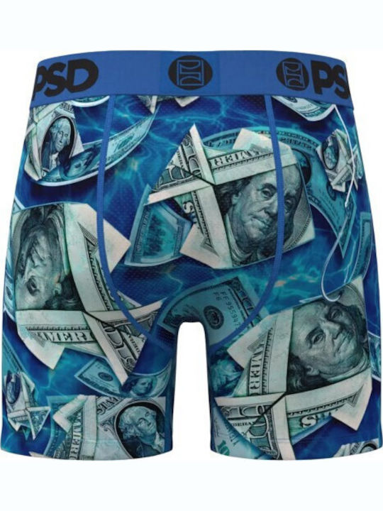Herren Boxershorts Blau