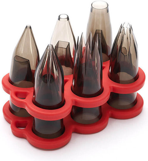De Buyer Mix 12 Pastry Nozzles Tritan Brand Nozzle for Pastry Bags 12 Pieces 3011244150045