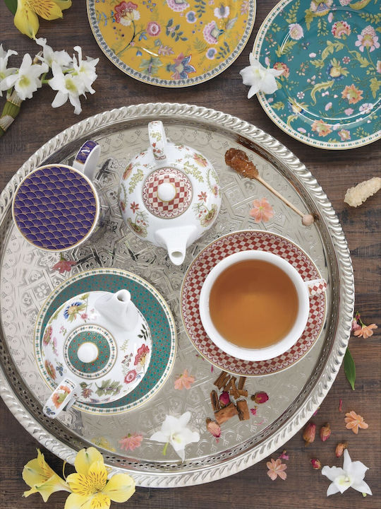 Easylife Magie D'orient Yellow Porcelain Tea Cup Yellow 400ml