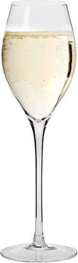 Krosno Harmony Champagne Glass Set Goblets Crystal 300ml 6 Pieces