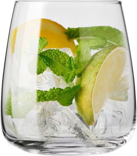 Krosno Modern Set of Water / Cocktail Glasses Glass 470ml 6 Pieces