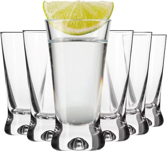 Krosno X-line Glass Shooters 50ml 6 Pieces