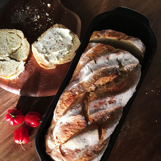 Emile Henry Backform Für Brot Keramik 39x16,5x15cm