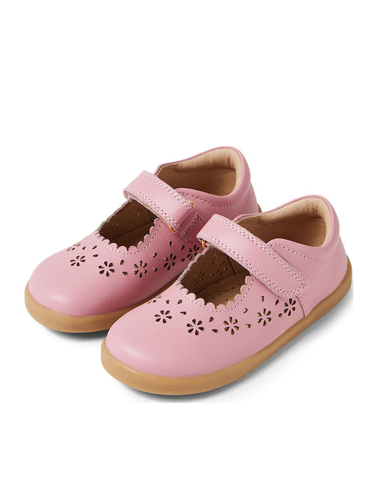 Pantofi și Balerini Pentru Copii Cu Închidere Hoop & Loop De Piele Violet