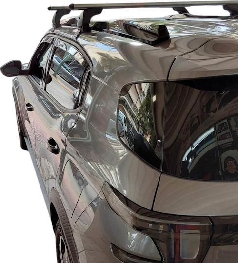 Nordrive Aluminum Car Roof Bars Alumia for Citroen C3 Aircross 2024> Set with Roof Rack Legs and Lock MP.CC3.28