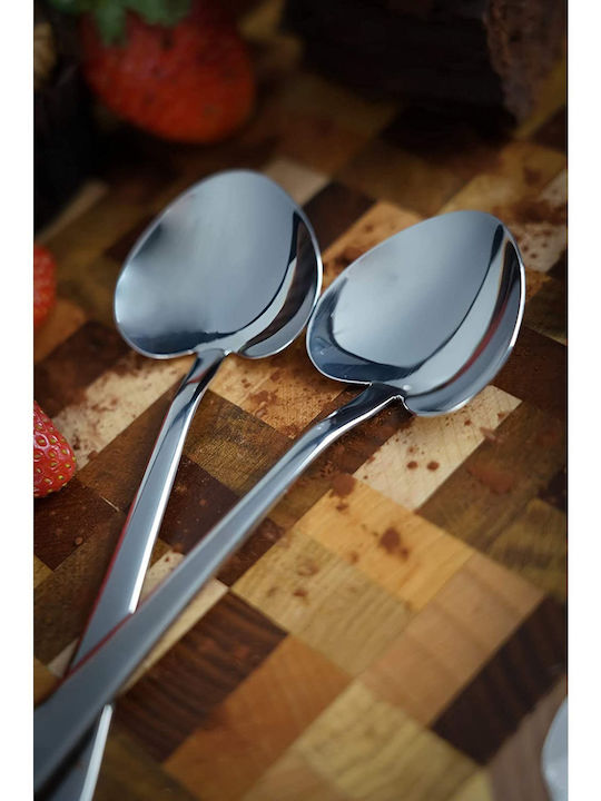 Grunwerg Windsor Dessert / Eiscreme Löffel Rostfreier Stahl Silber 16cm 4 Stück