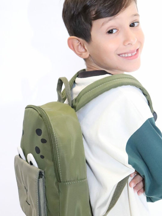Yuko.B Kids Backpack Khaki 27x3x11cm