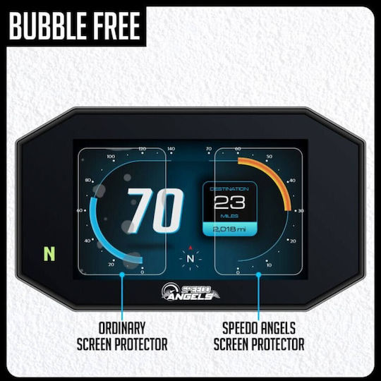 Speedo Angels Motorcycle Instrument Protective Gear Aprilia Tuareg Transparent